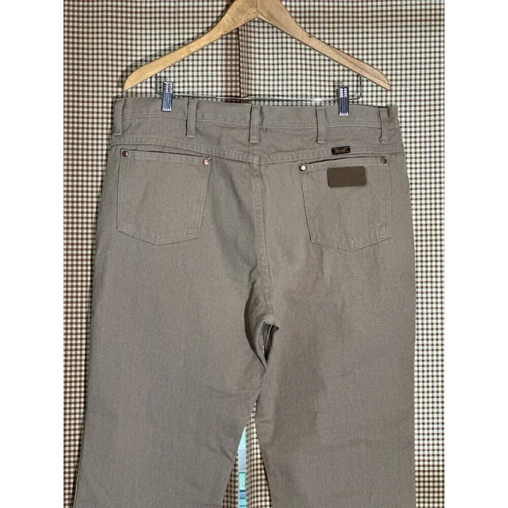Wrangler Cowboy Cut‎ Jean 38x30 Straight Western Workwear Rodeo 936Tan
